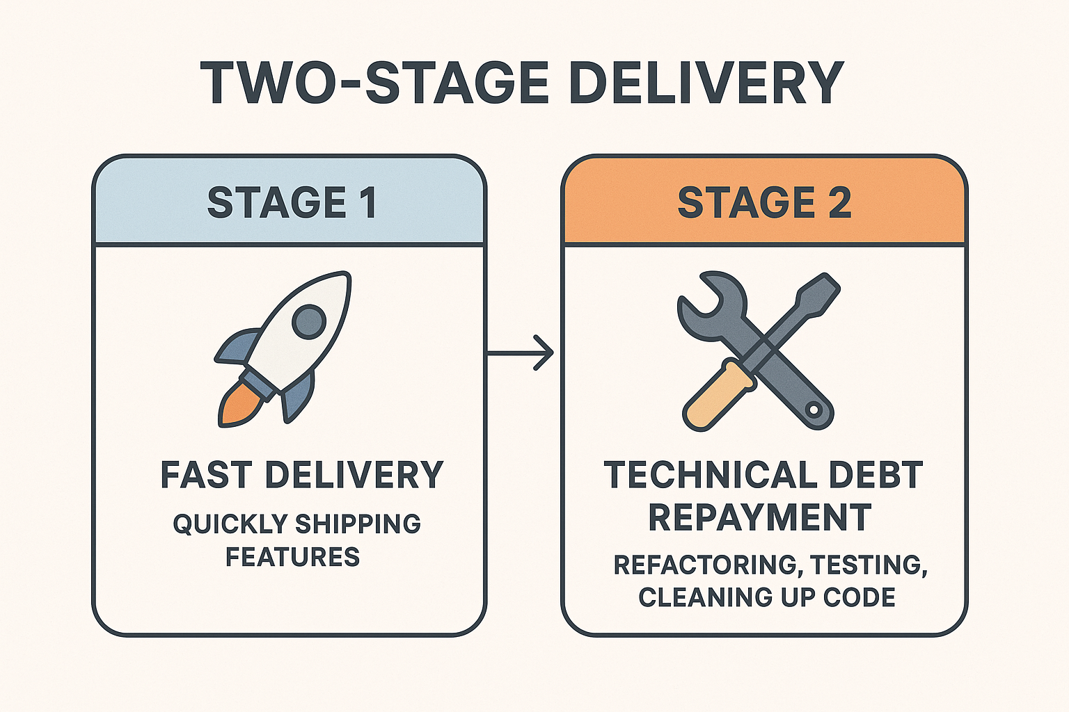 Two-Stage Delivery Framework